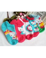 Hello Kitty Socks (5 pairs/ Set)